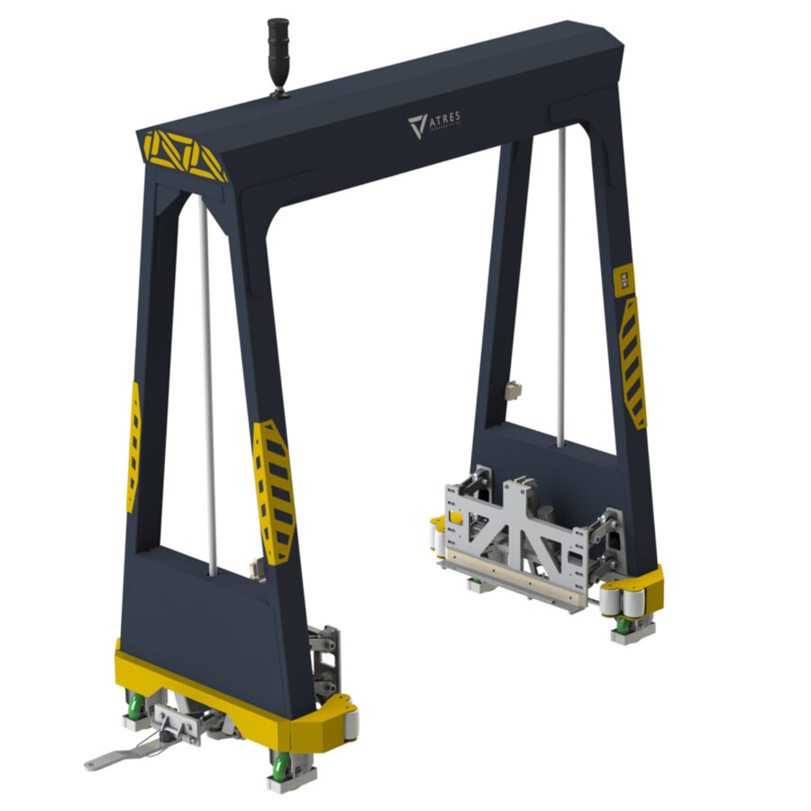 gantry crane with electric lifting