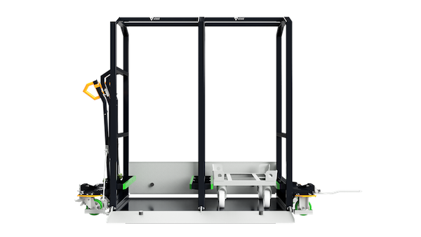 taxiLiner 2 slot mother daughter system with logistic frame